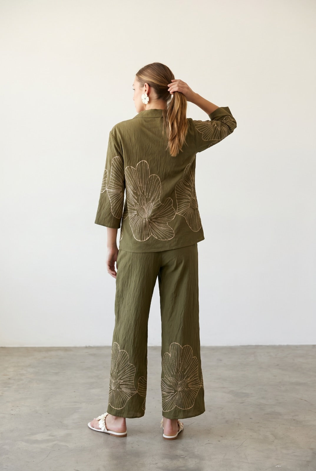 SET OLIVE BLOOM