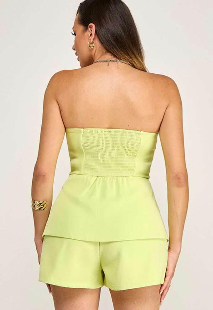 ROMPER STRAPLESS LIMA