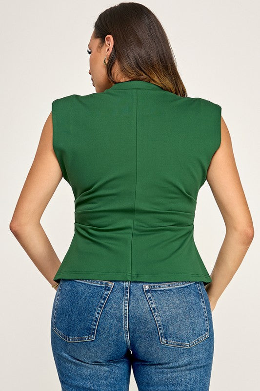 BLUSA VERDE ESMERALDA