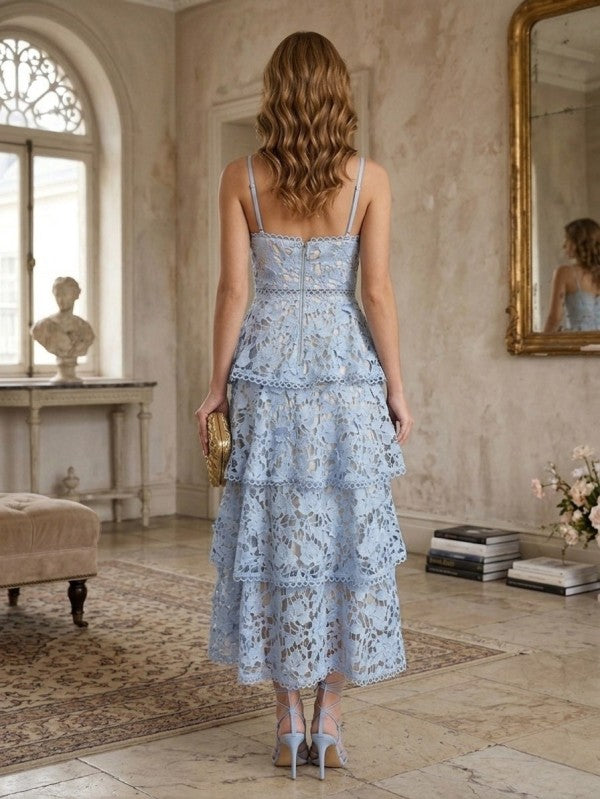 VESTIDO CELESTE LACE