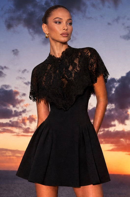 VESTIDO NEGRO NOIR CAPE
