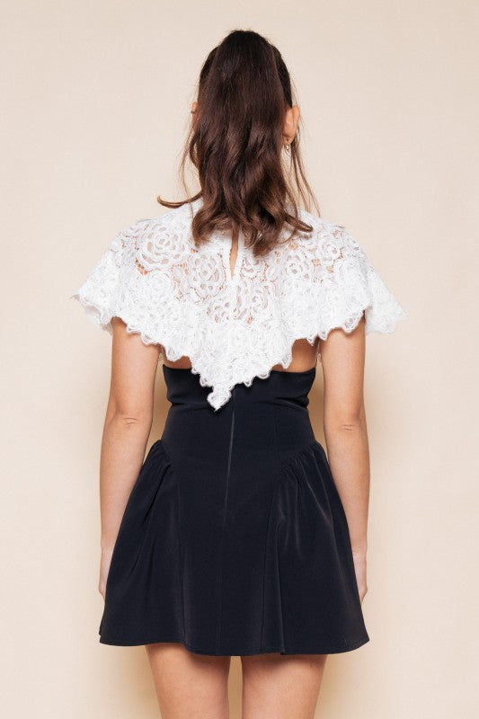 VESTIDO NEGRO LACE