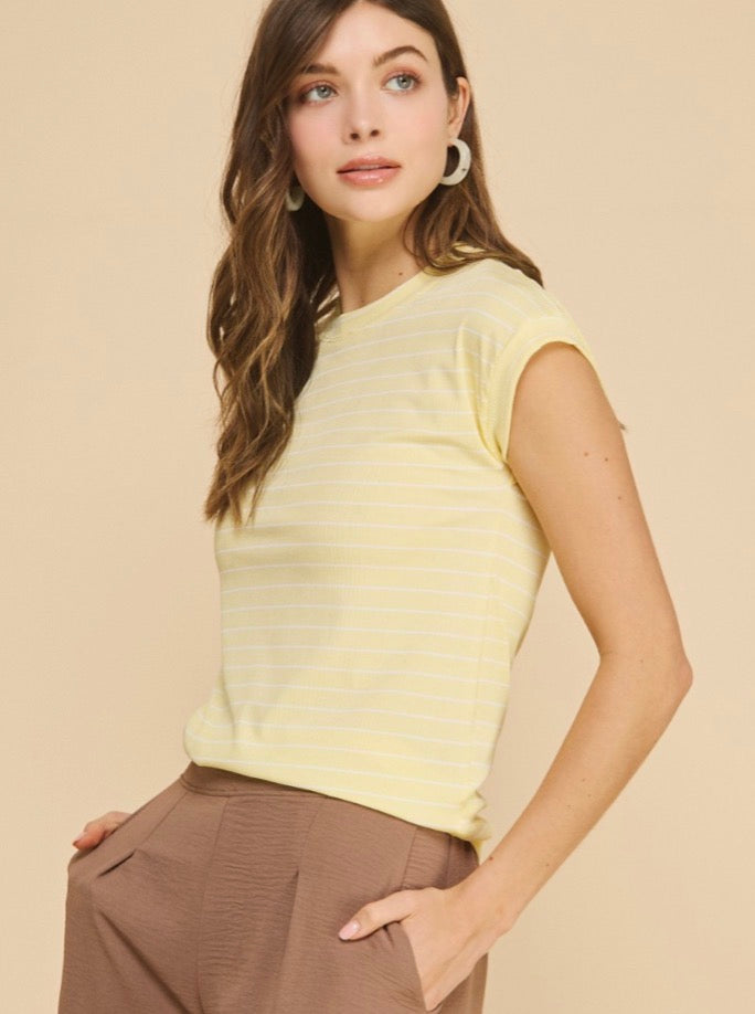 BLUSA BUTTER STRIPE
