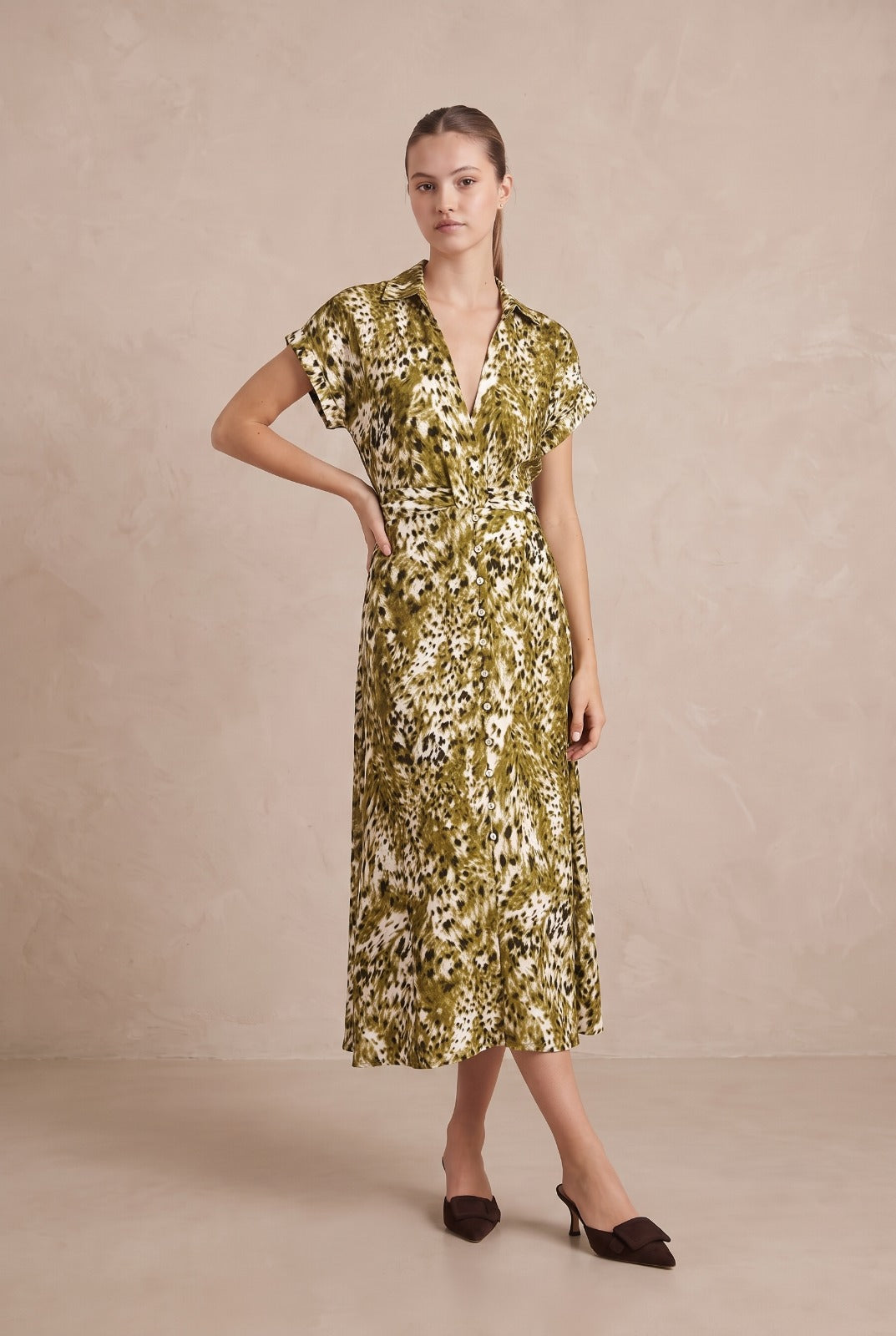 VESTIDO WILD OLIVE