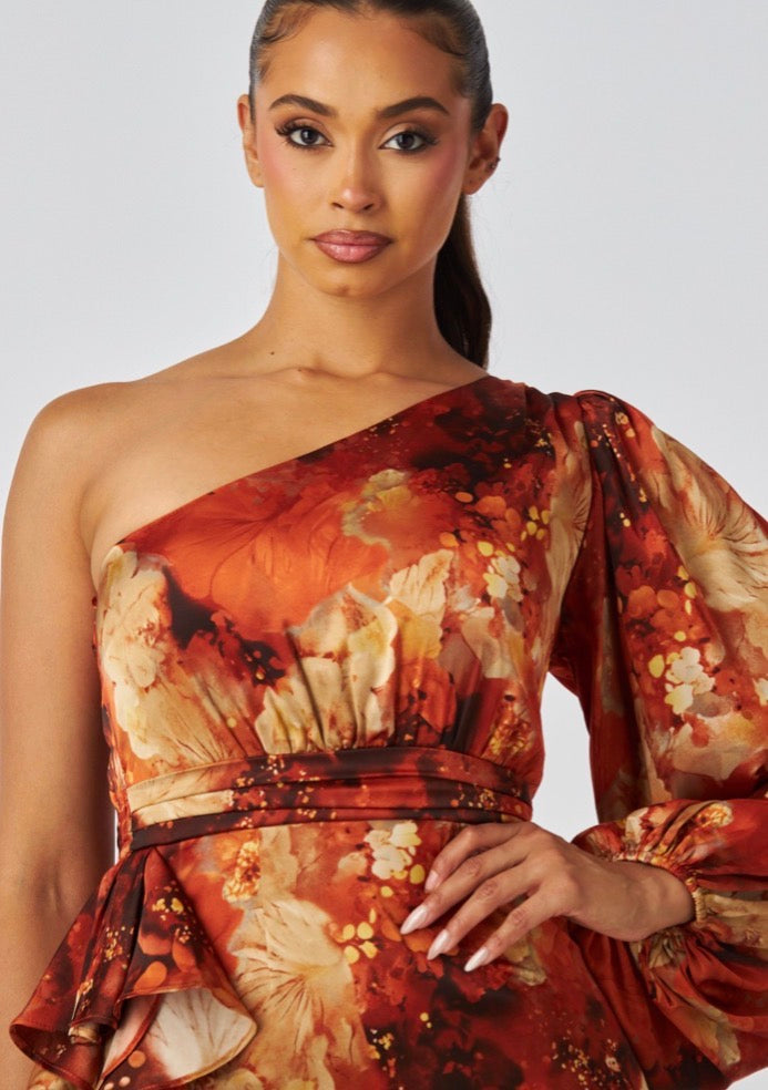VESTIDO VALENTINA AUTUMN BLOOM