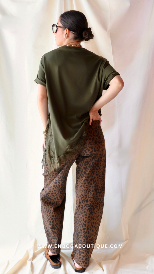 PANTALON ANIMALPRINT