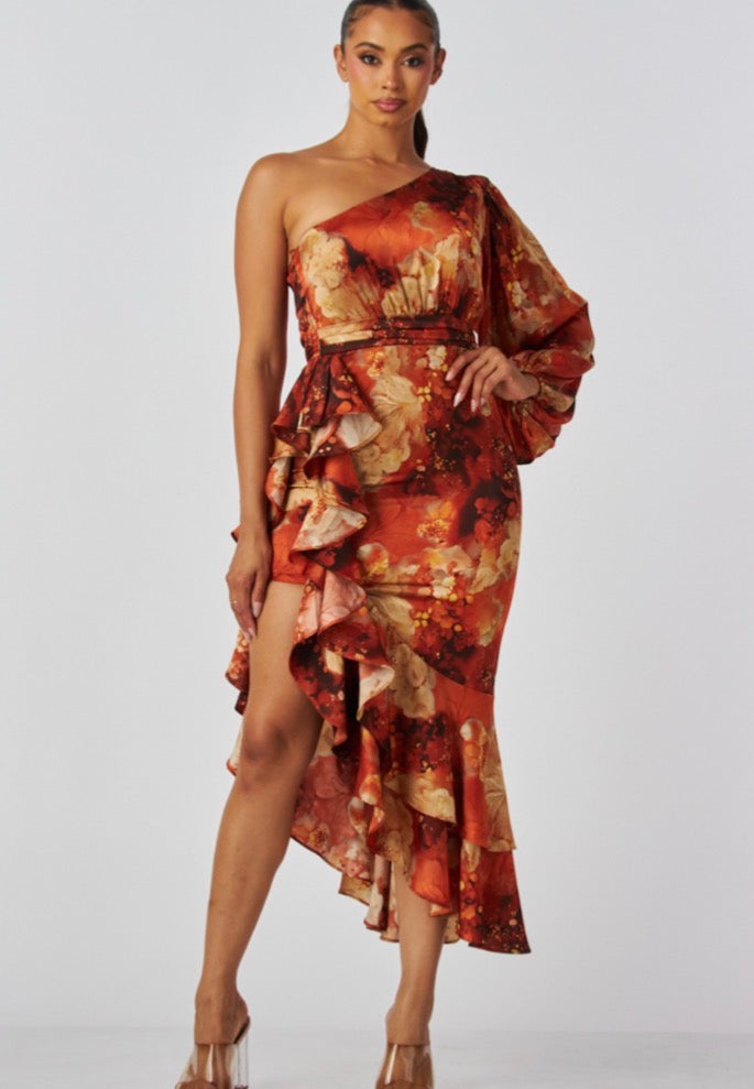 VESTIDO VALENTINA AUTUMN BLOOM