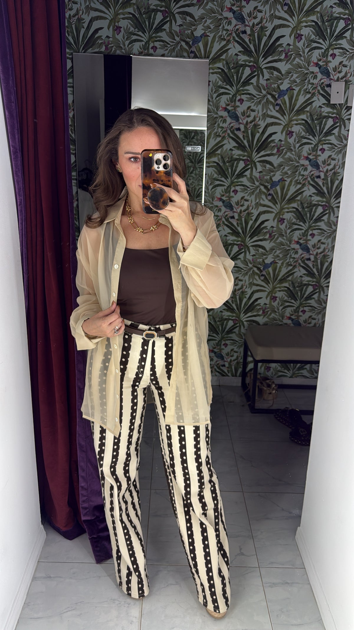 PANTALÓN DOT STRIPE
