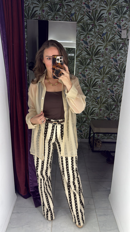 PANTALÓN DOT STRIPE