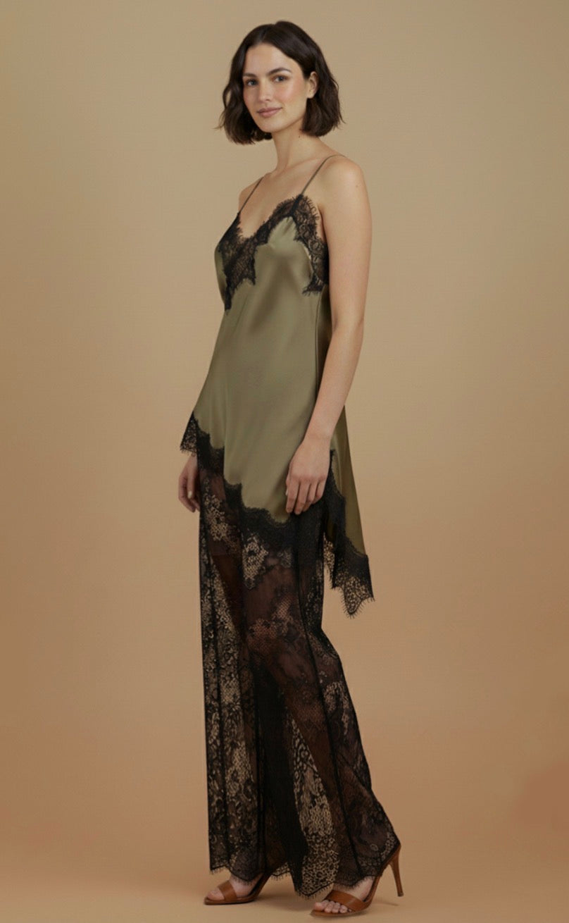 SET LACE OLIVE