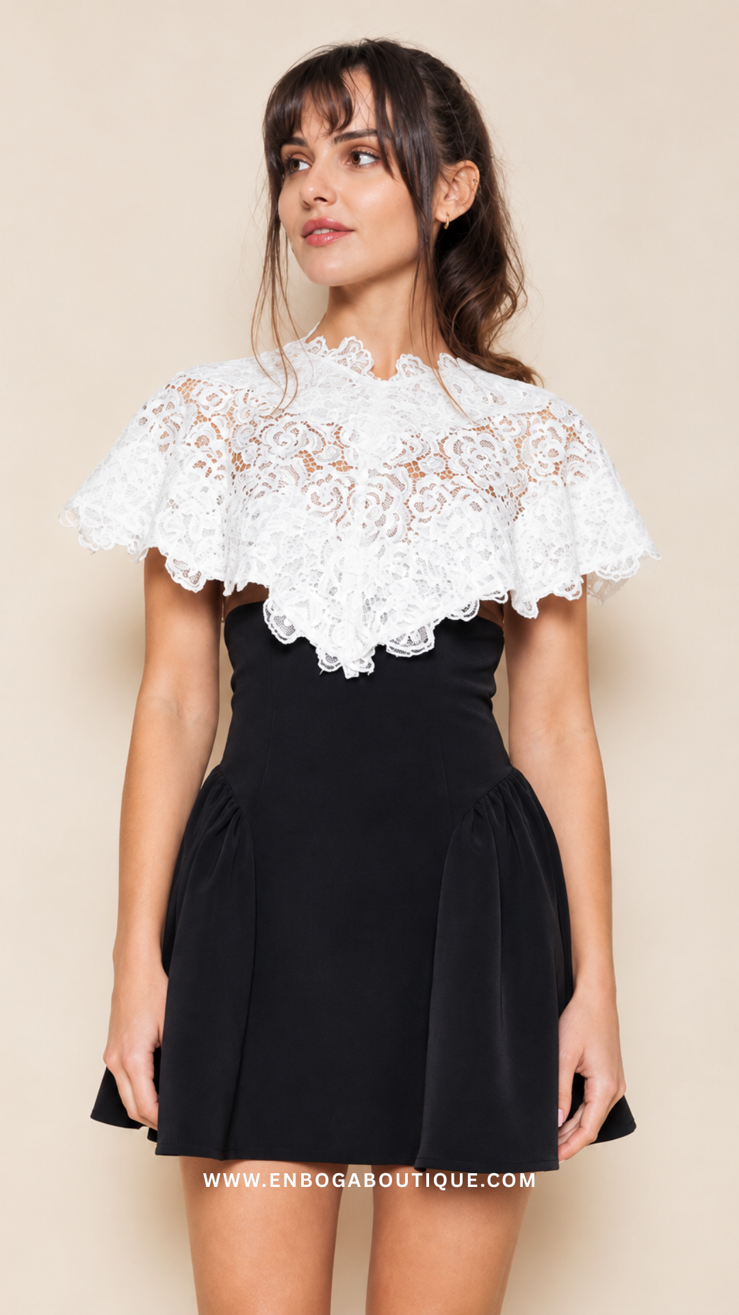 VESTIDO NEGRO LACE