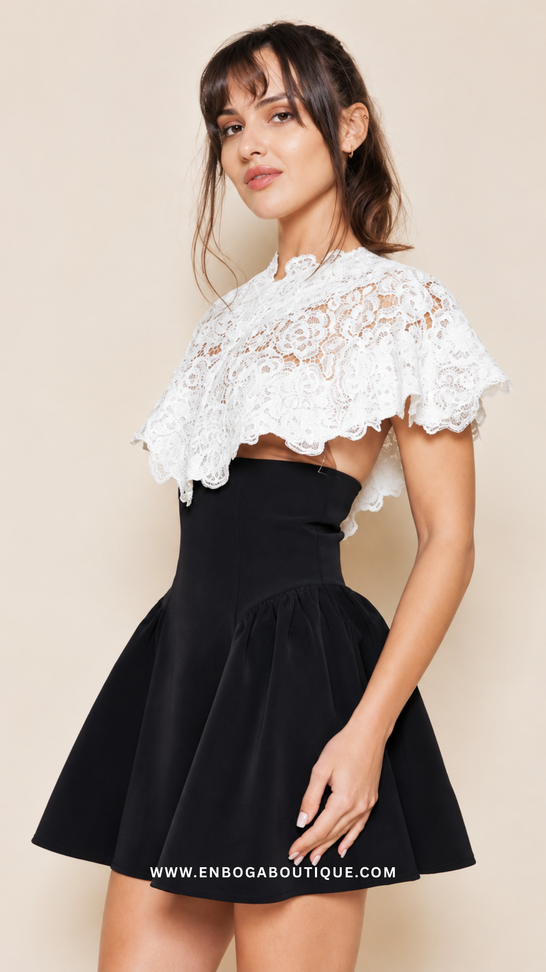 VESTIDO NEGRO LACE
