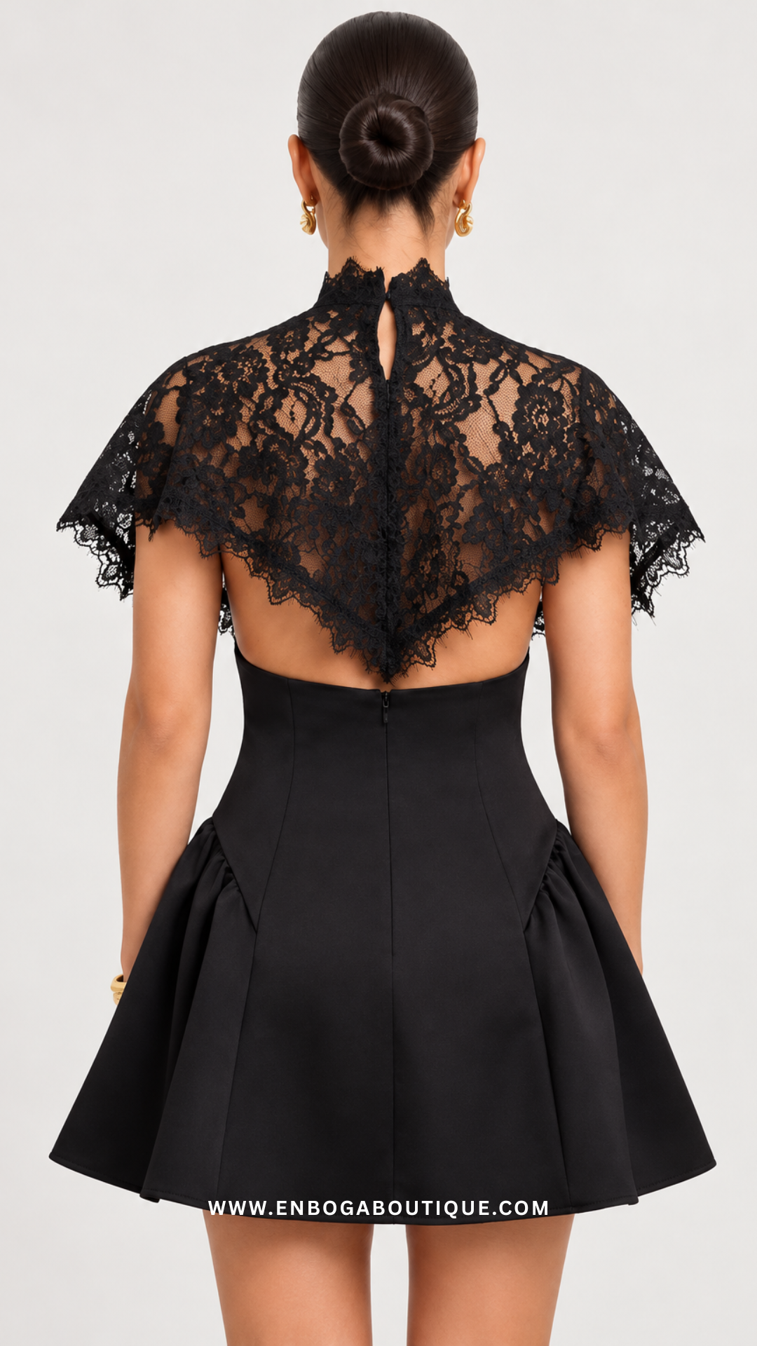 VESTIDO NEGRO NOIR CAPE