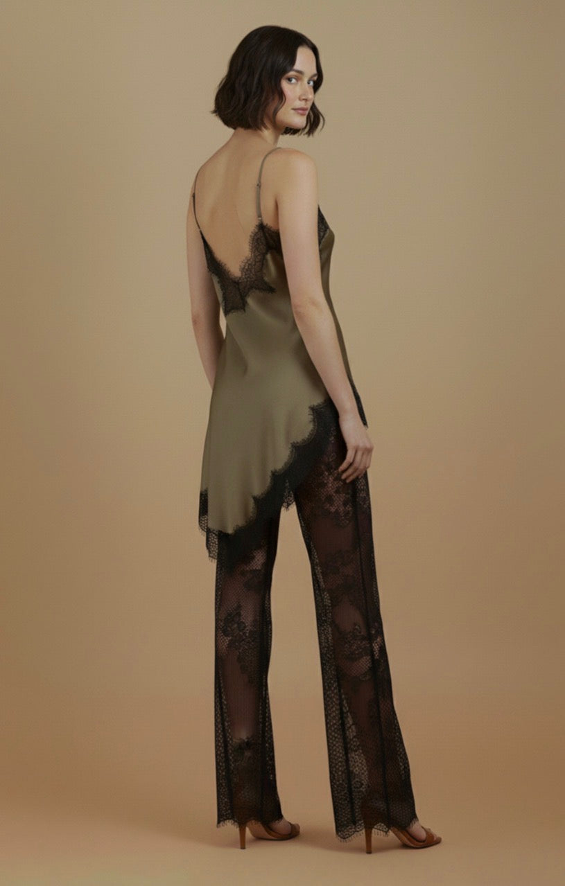 SET LACE OLIVE