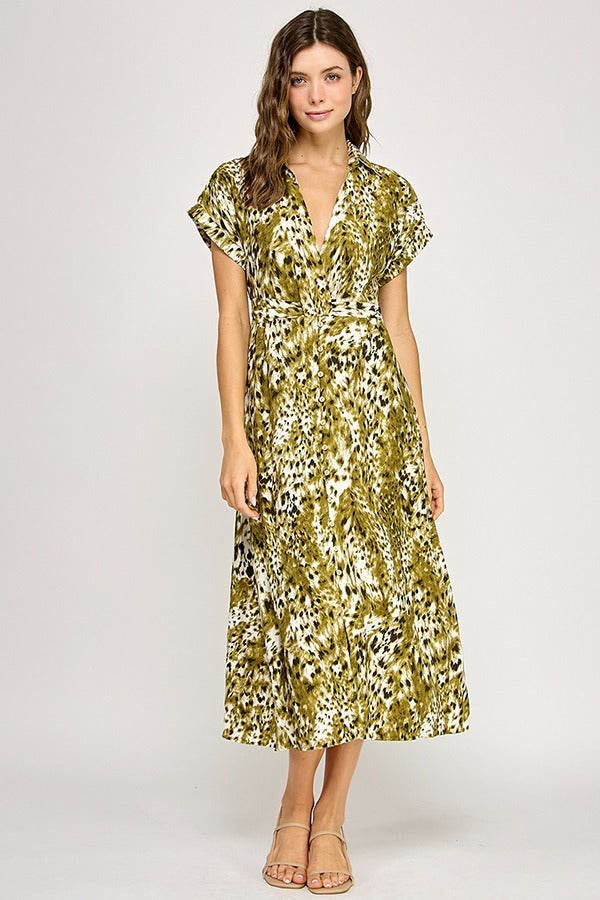 VESTIDO WILD OLIVE