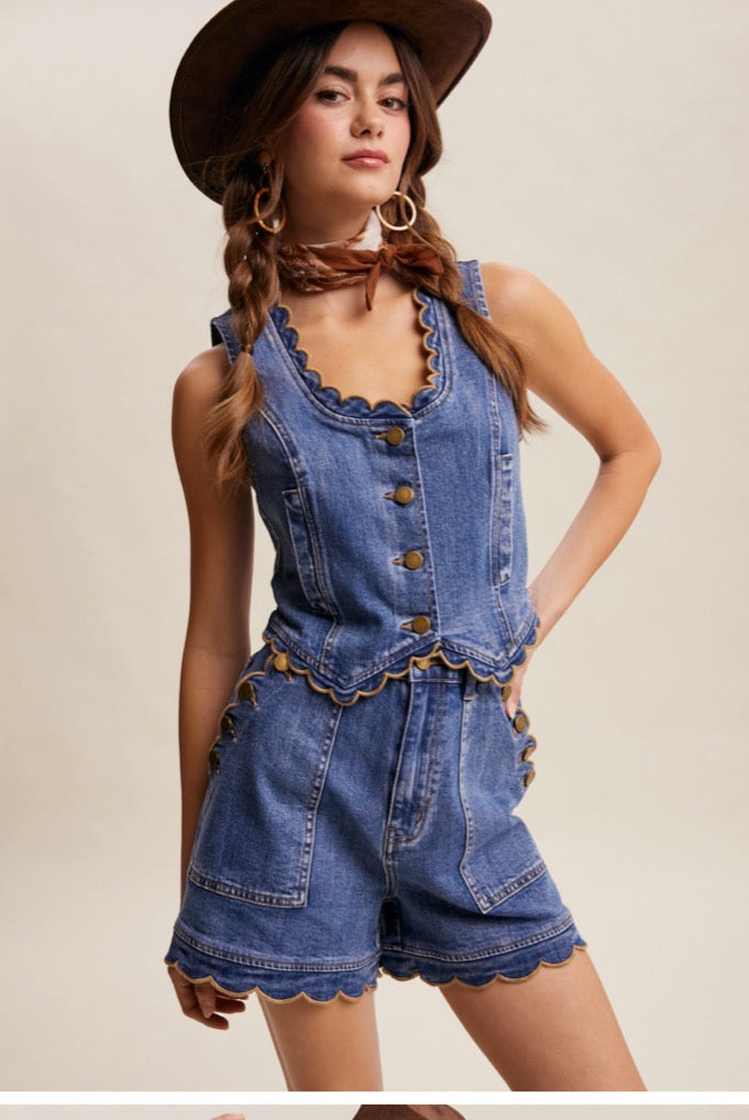 SET DENIM COWGIRL