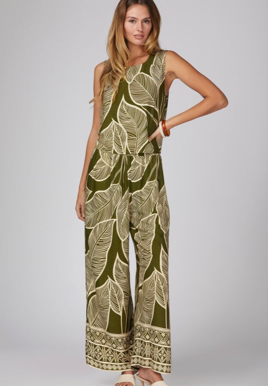 SET DE PANTALÓN TROPICAL OLIVO