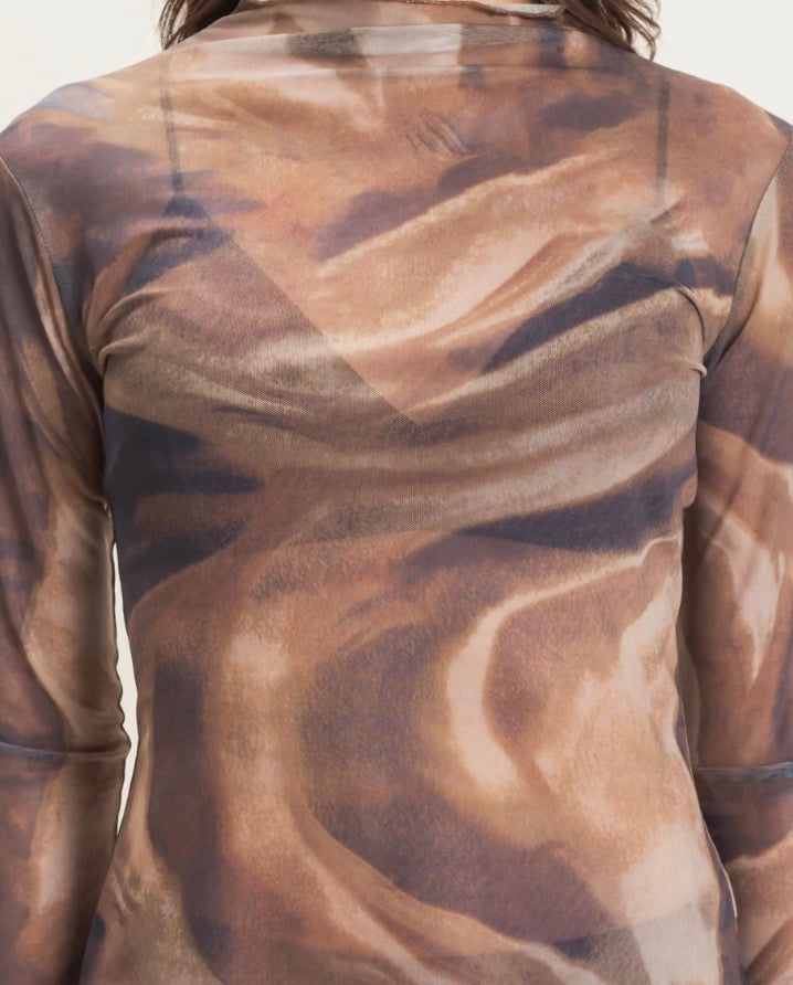 BLUSA MOCHA MESH