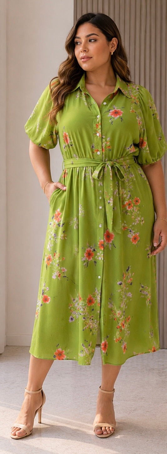 VESTIDO GREEN BLOOM