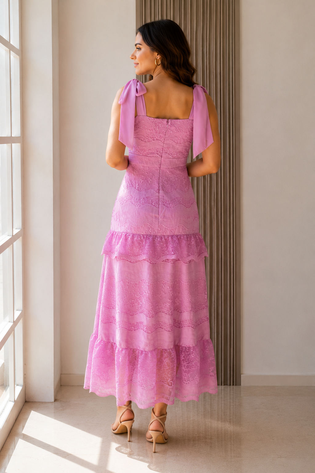 VESTIDO LACE ROMANTIC LILAC