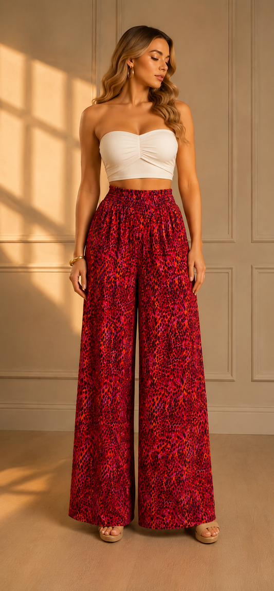 PANTALÓN WILD RED STATEMENT