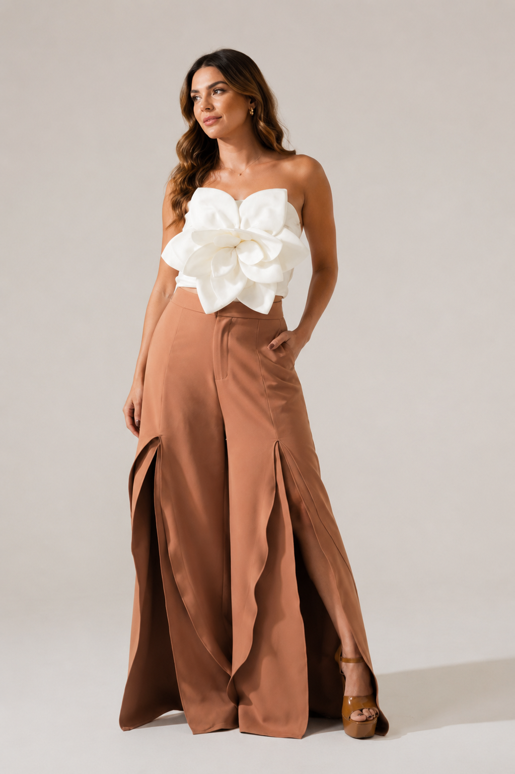 PANTALÓN CAMEL ELEGANCE