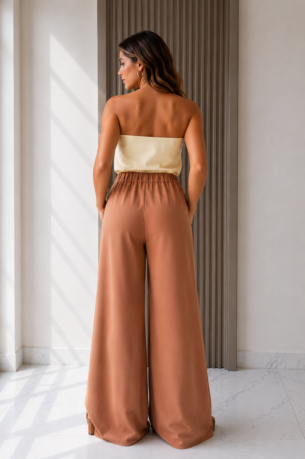 PANTALÓN CAMEL ELEGANCE