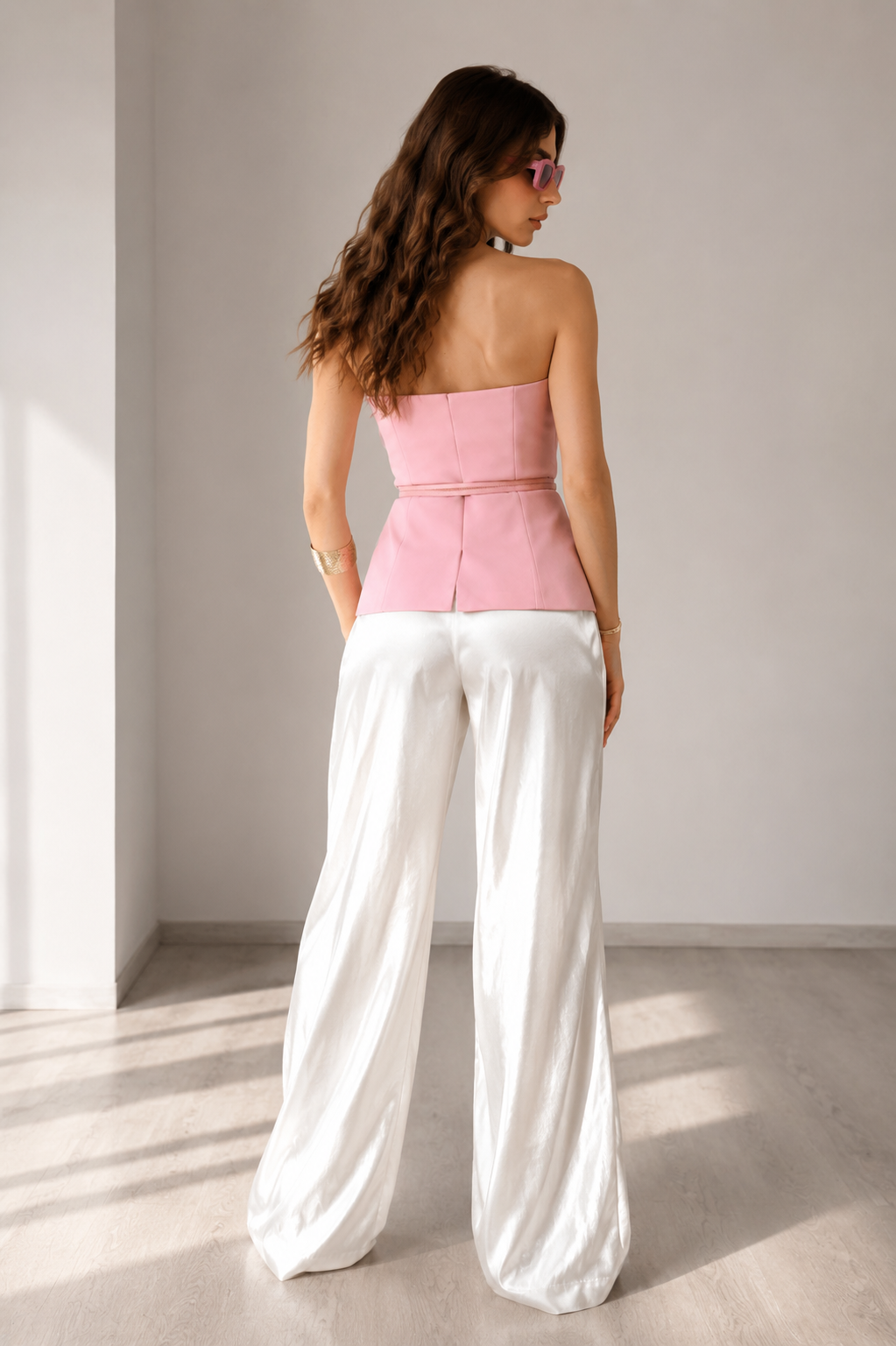 BLUSA TIPO CHALECO ESTRUCTURADA