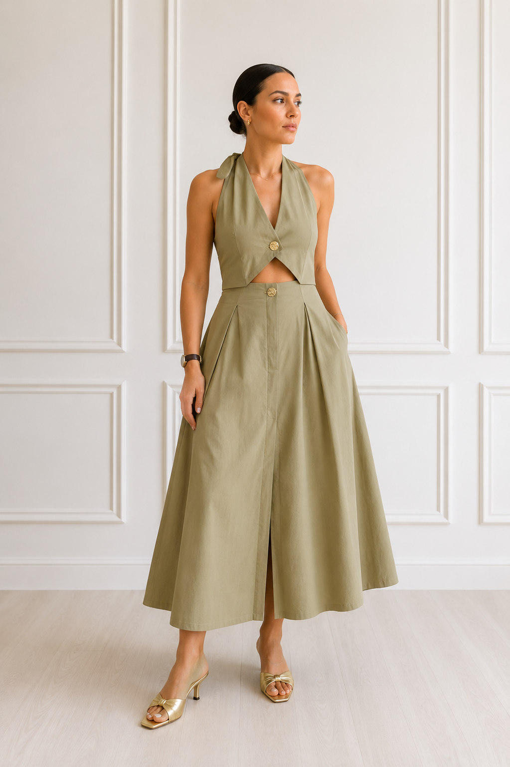 VESTIDO MIDI SIENA