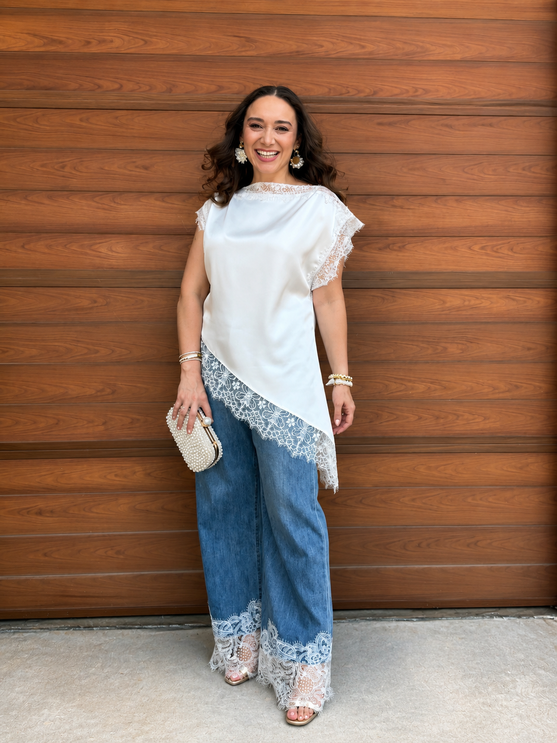 BLUSA AURORA ENCAJE