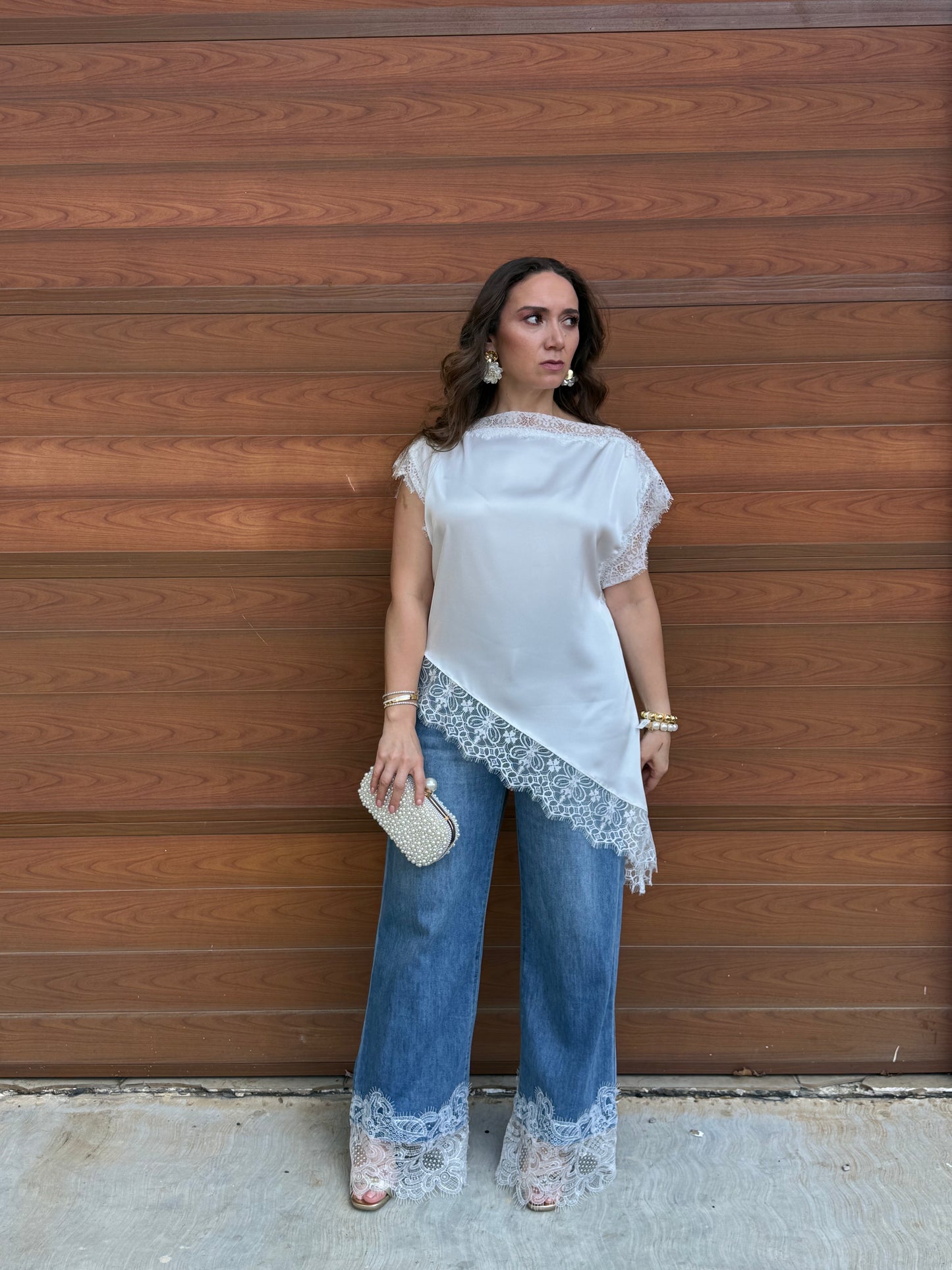 BLUSA AURORA ENCAJE