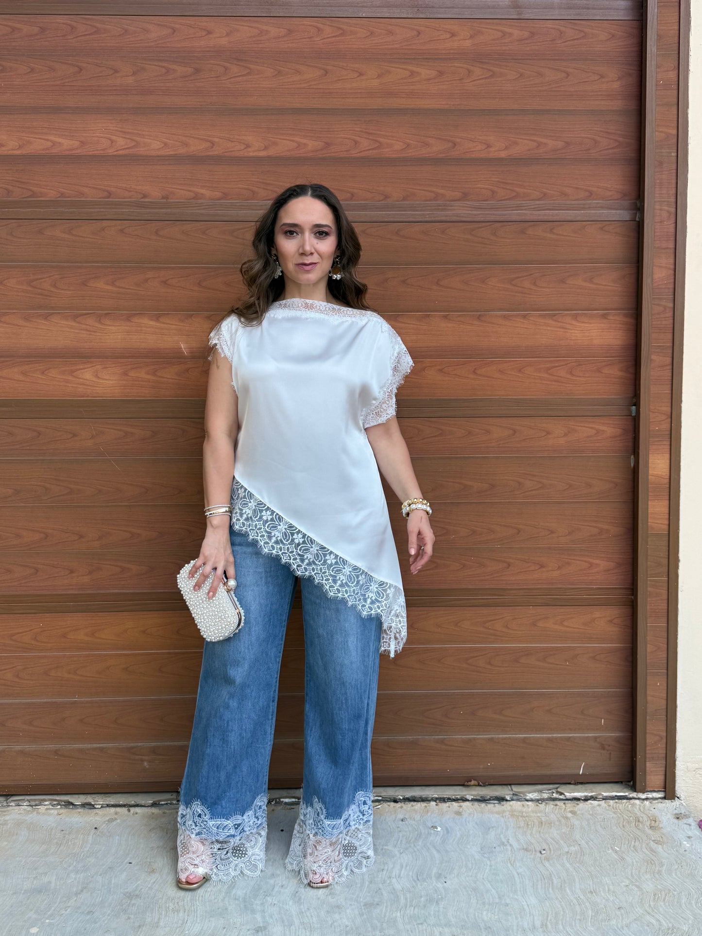 BLUSA AURORA ENCAJE