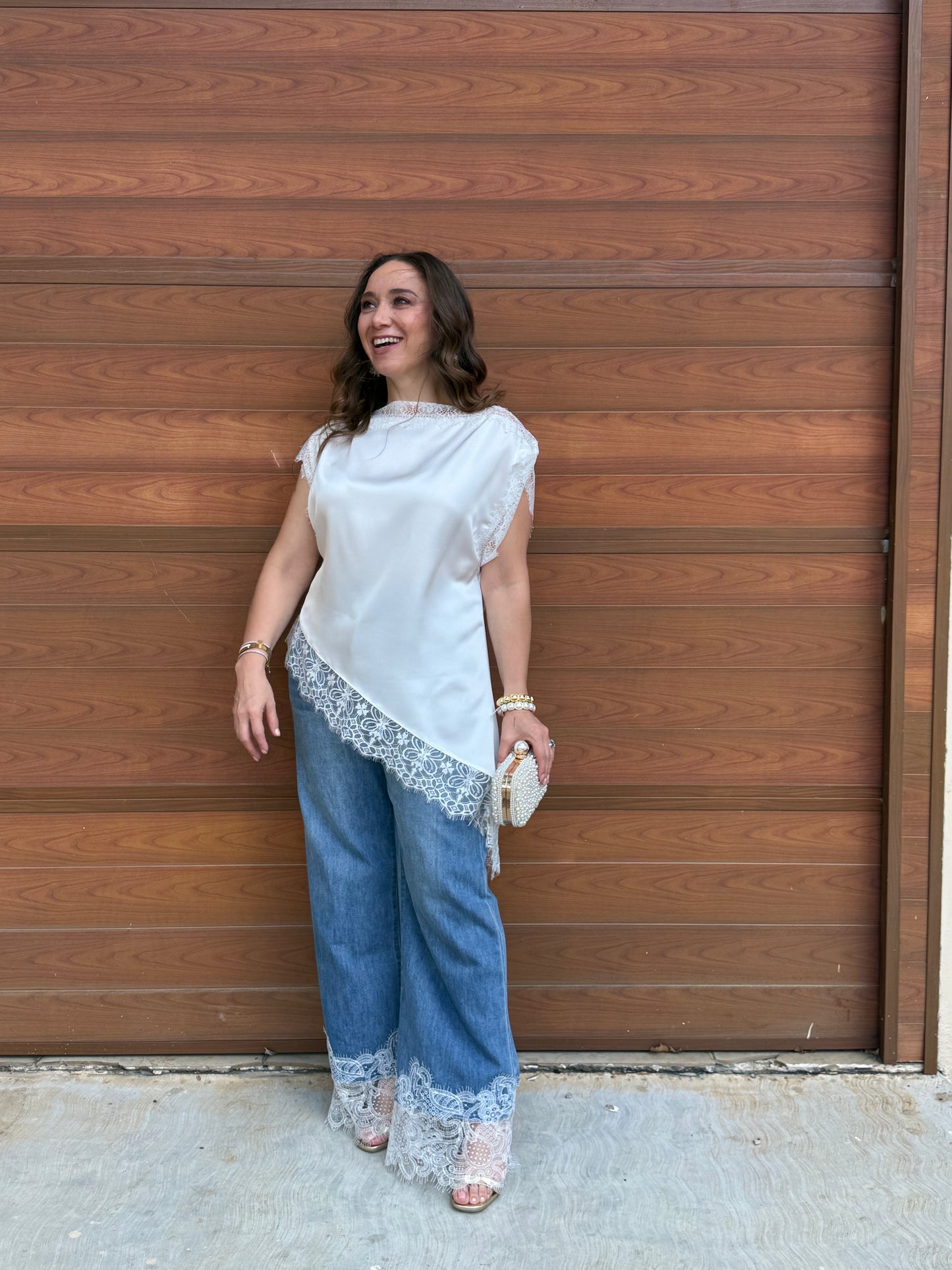 BLUSA AURORA ENCAJE
