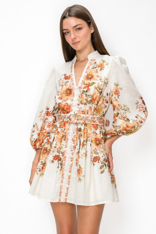 VESTIDO BLOOM IVORY