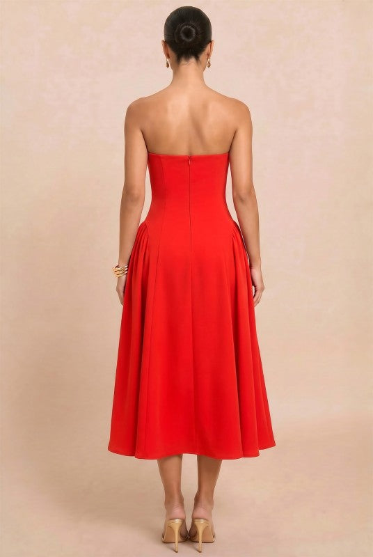 VESTIDO ROJO