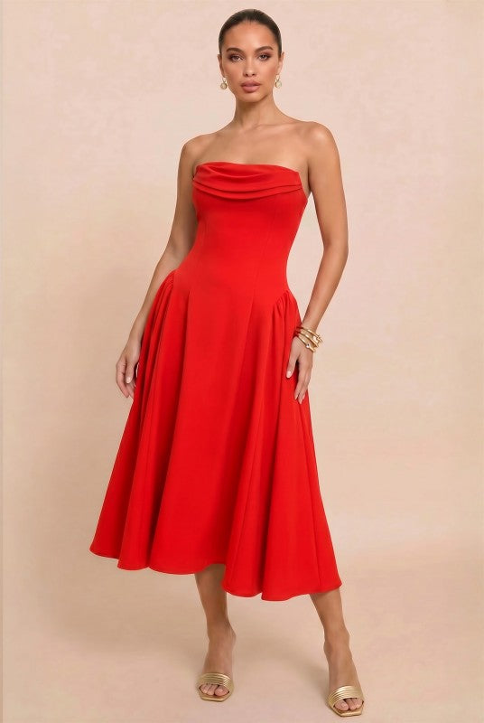 VESTIDO ROJO