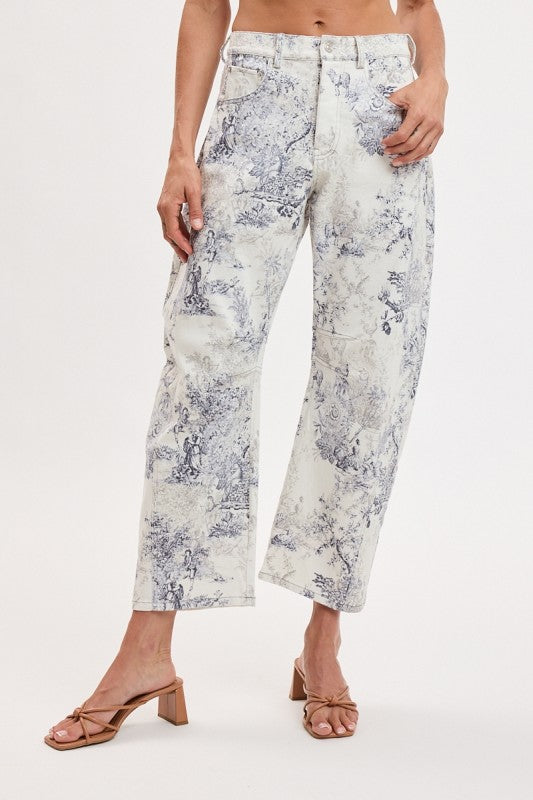 PANTALON TOILE DENIM