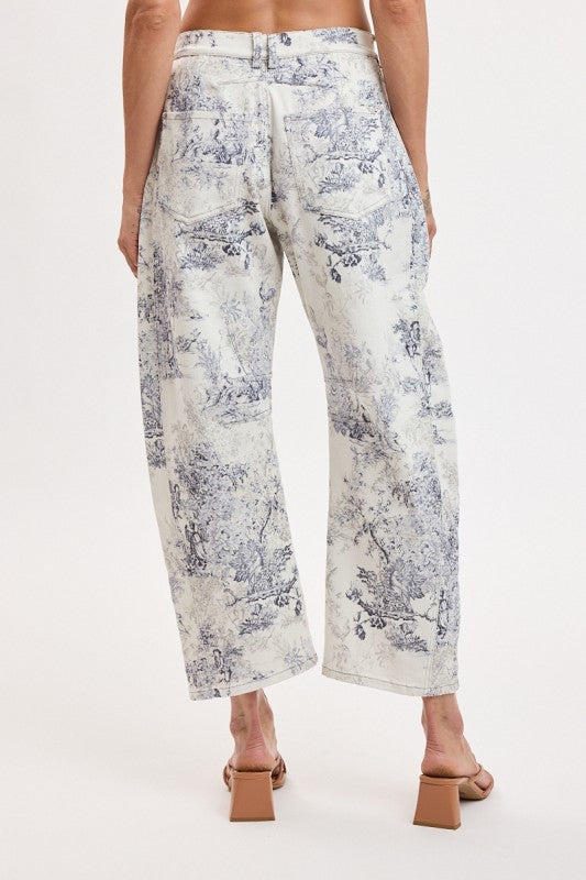 PANTALON TOILE DENIM