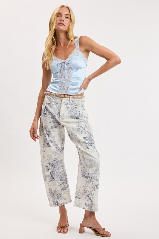 PANTALON TOILE DENIM