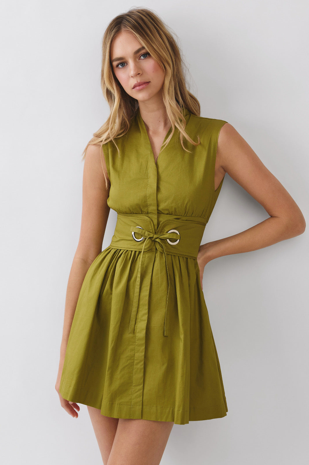 VESTIDO OLIVO