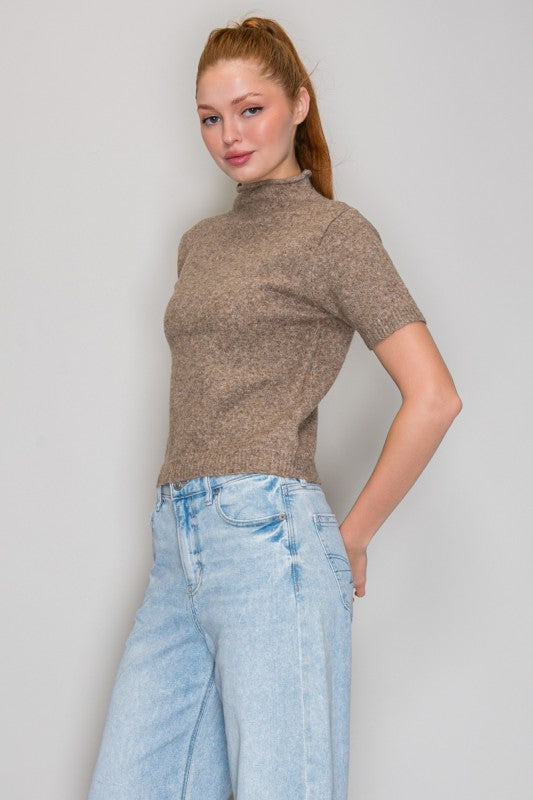 BLUSA MOCHA TIPO SUÉTER