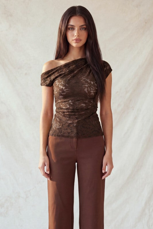 BLUSA CHOCOLATE LACE
