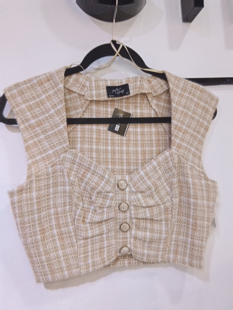CONJUNTO TWEED CAMEL