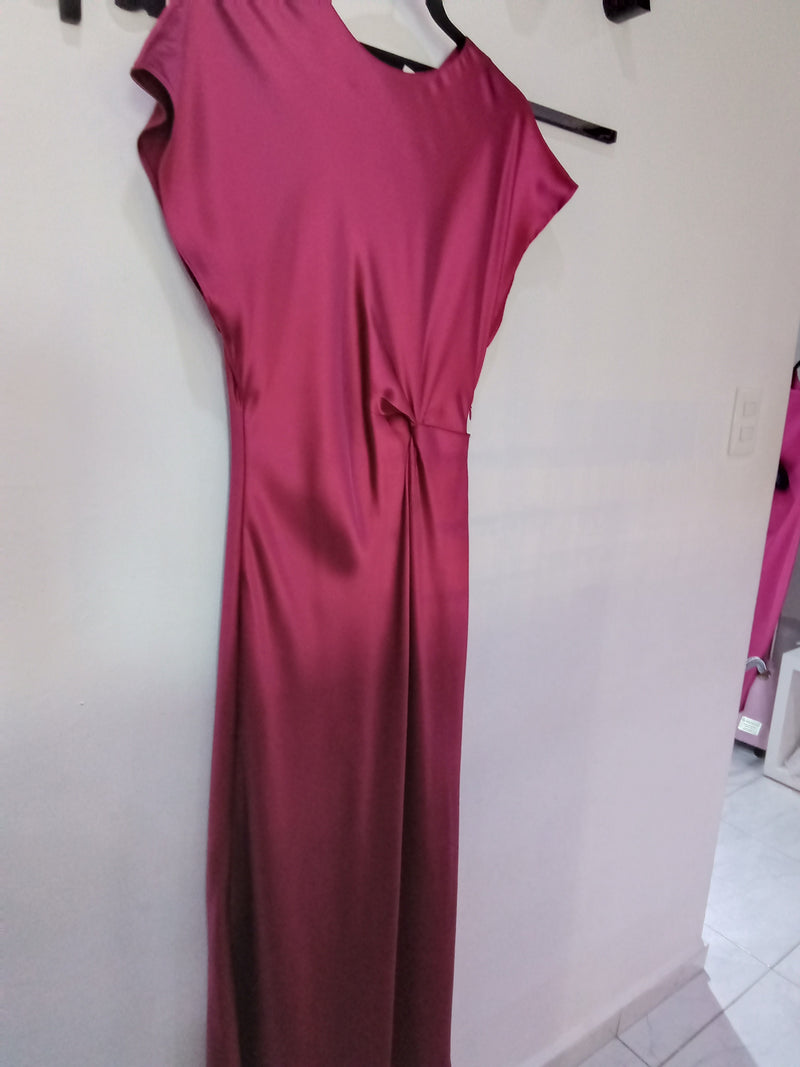 Vestido fucsia