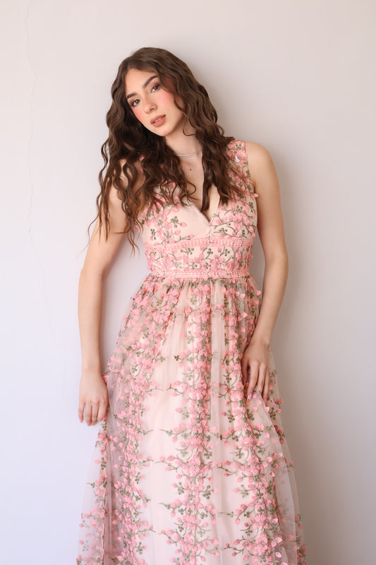 VESTIDO FLORAL GARDEN DREAMS