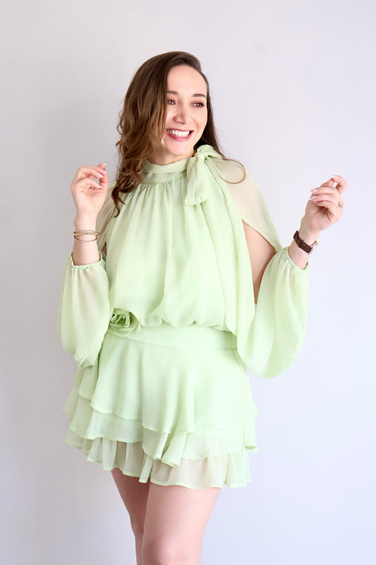 ROMPER ROMANTIC MINT