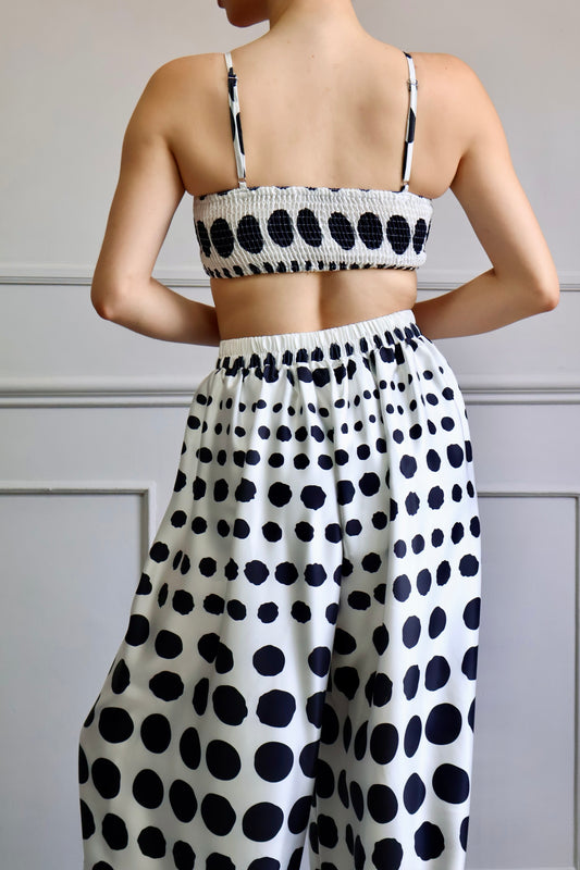 CONJUNTO POLKA SATIN GLAM