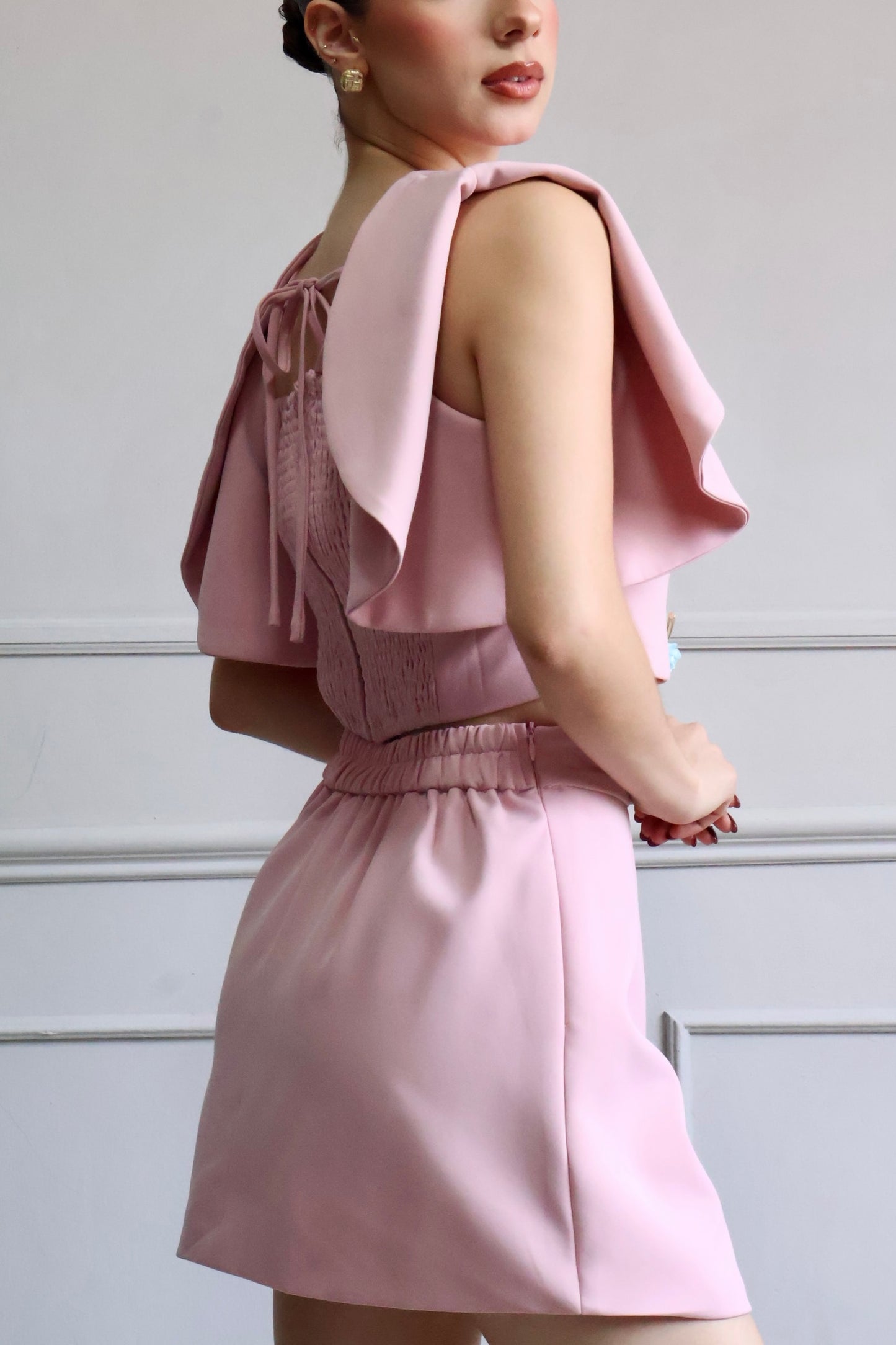 CONJUNTO BLUSH CHIC SKIRT SET