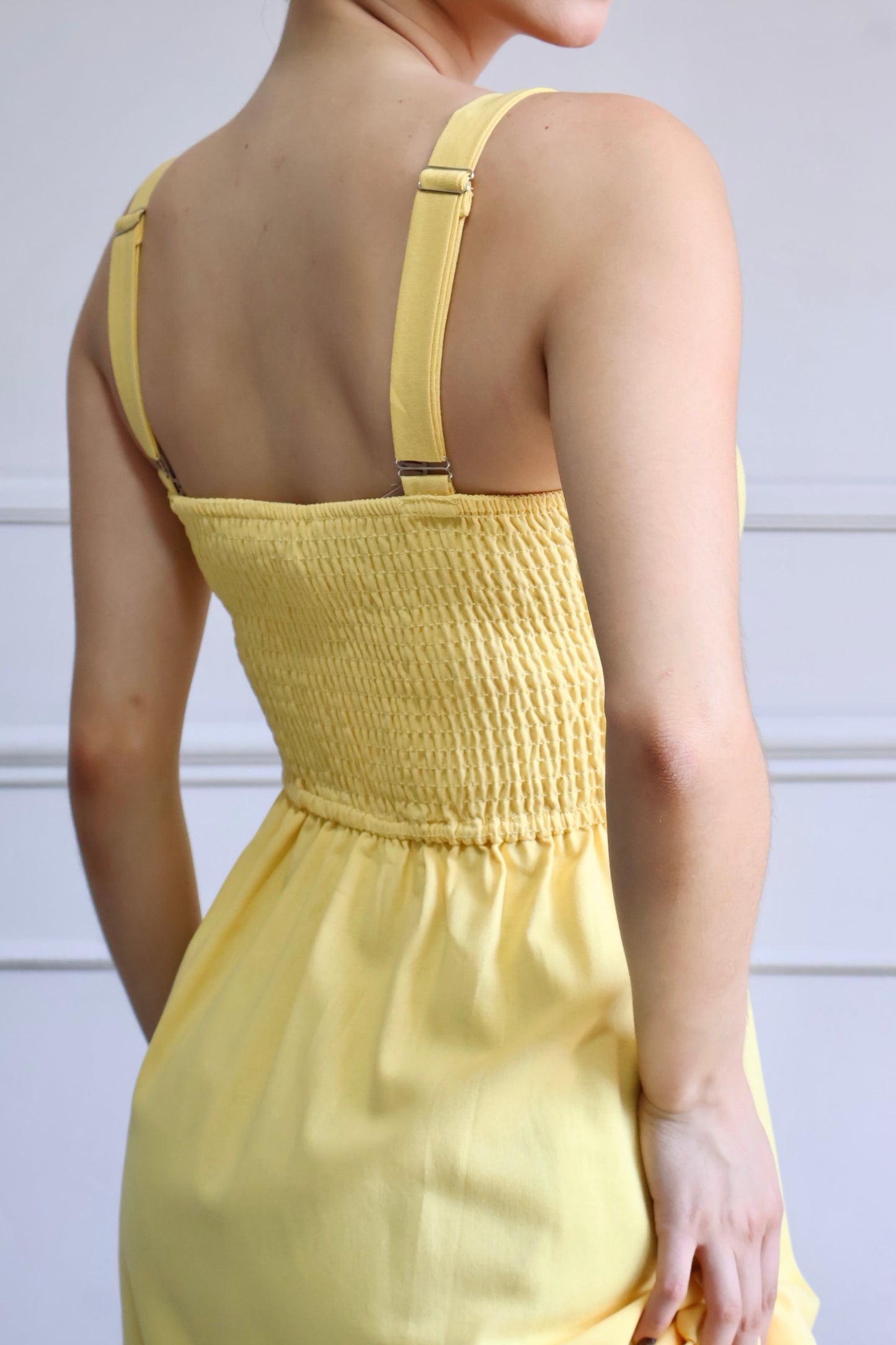 VESTIDO SUNSHINE BUTTON MIDI