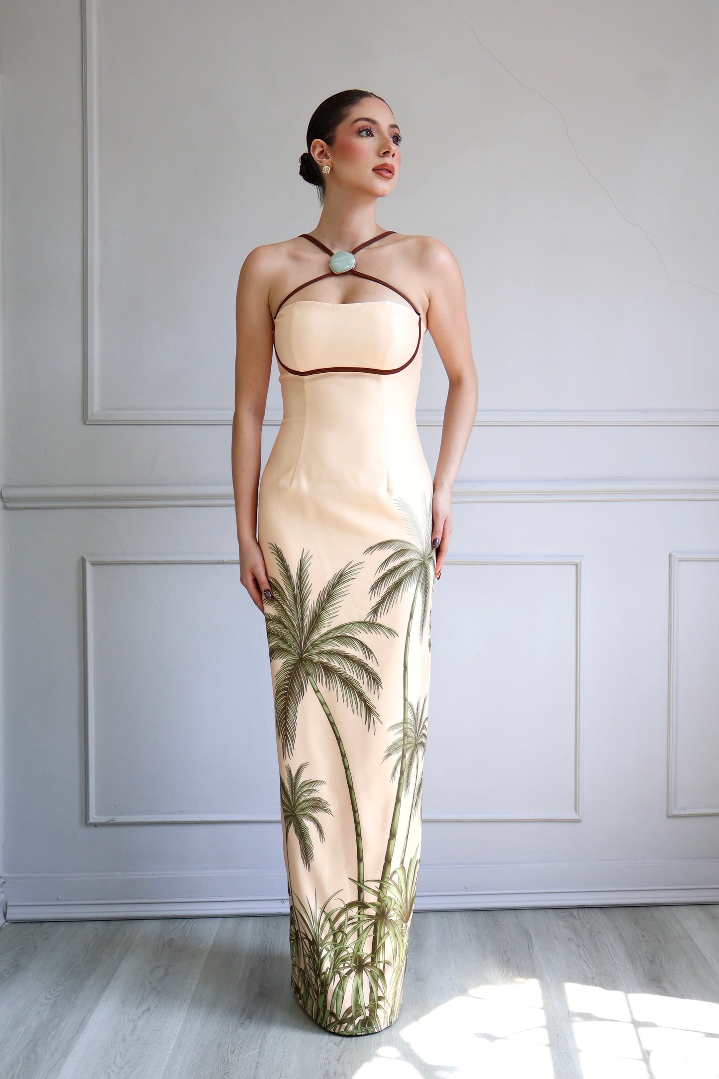 VESTIDO TROPICAL SUNSET LUXE